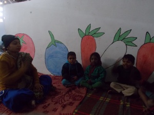 At Dronacharya school creche in Gurgaon